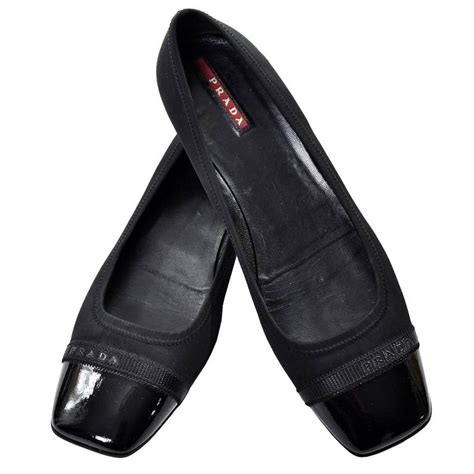 prada black flat shoes|prada chunky shoes.